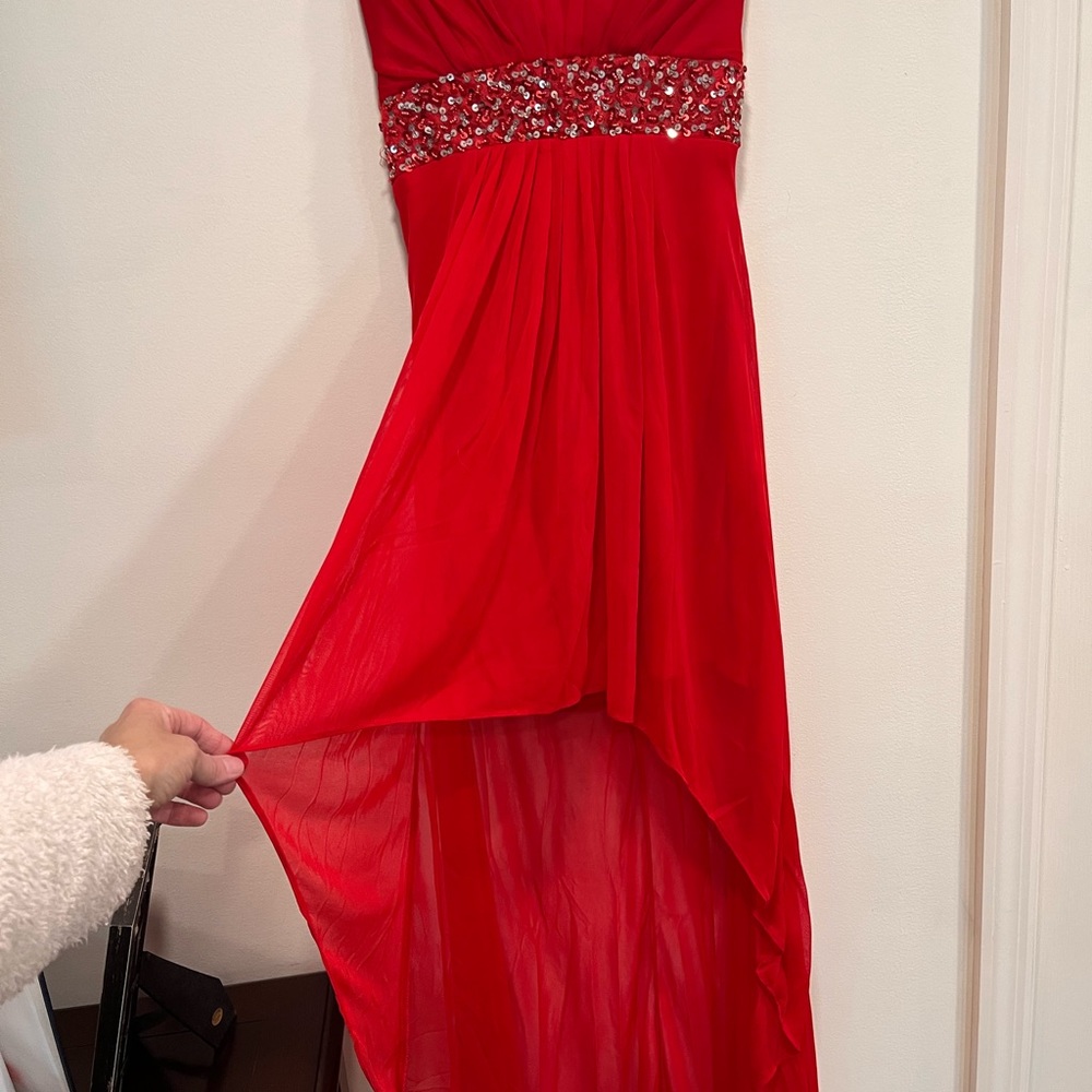 Chiffon cocktail dress
